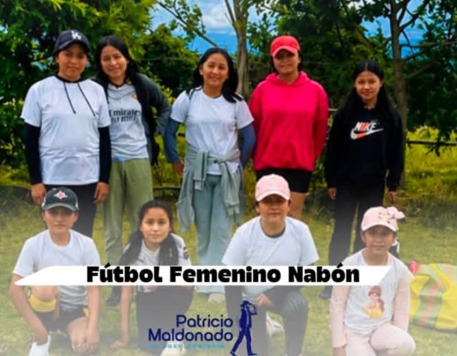 En Nabón, seguimos apostando por el fútbol femenino. 💪