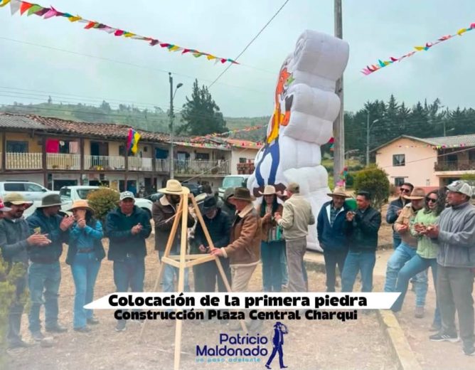 ¡Charqui tendrá su propia plaza! 🏗️✨